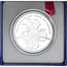 France, 1-1/2 Euro, Tour de France - 100 ans de Tour, 2003, Paris, Proof, FDC