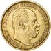 États allemands, PRUSSIA, Wilhelm I, 20 Mark, 1874, Berlin, Or, SUP, KM:505