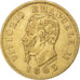 Italy, Vittorio Emanuele II, 10 Lire, 1863, Torino, Gold, AU(50-53), KM:9