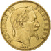 Frankreich, Napoleon III, 50 Francs, 1862, Strasbourg, Gold, SS+, Gadoury:1112