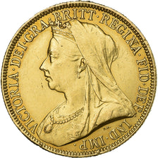 Great Britain, Victoria, 2 Pounds, 1893, London, Gold, AU(50-53), KM:786