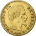 France, Napoleon III, 5 Francs, 1860, Paris, Gold, EF(40-45), KM:787.1