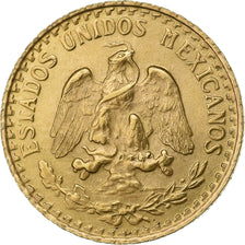 Mexico, 2 Pesos, 1945, Mexico City, Gold, MS(63)