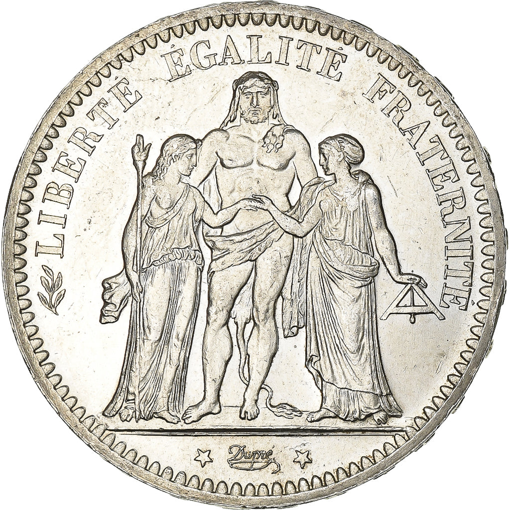 Francia, 5 Francs, Hercule, 1873, Paris, Argento, SPL, Gadoury:745a, KM:820.1