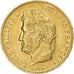 Francia, Louis-Philippe, 40 Francs, 1831, Paris, Oro, BB+, Gadoury:1106, Le