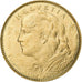Switzerland, 10 Francs, 1922, Bern, Gold, MS(63), KM:36