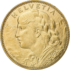 Switzerland, 10 Francs, 1912, Bern, Gold, MS(63), KM:36