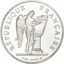 Francia, 100 Francs, Droits de l'Homme, 1989, MDP, FS, Argento, FDC