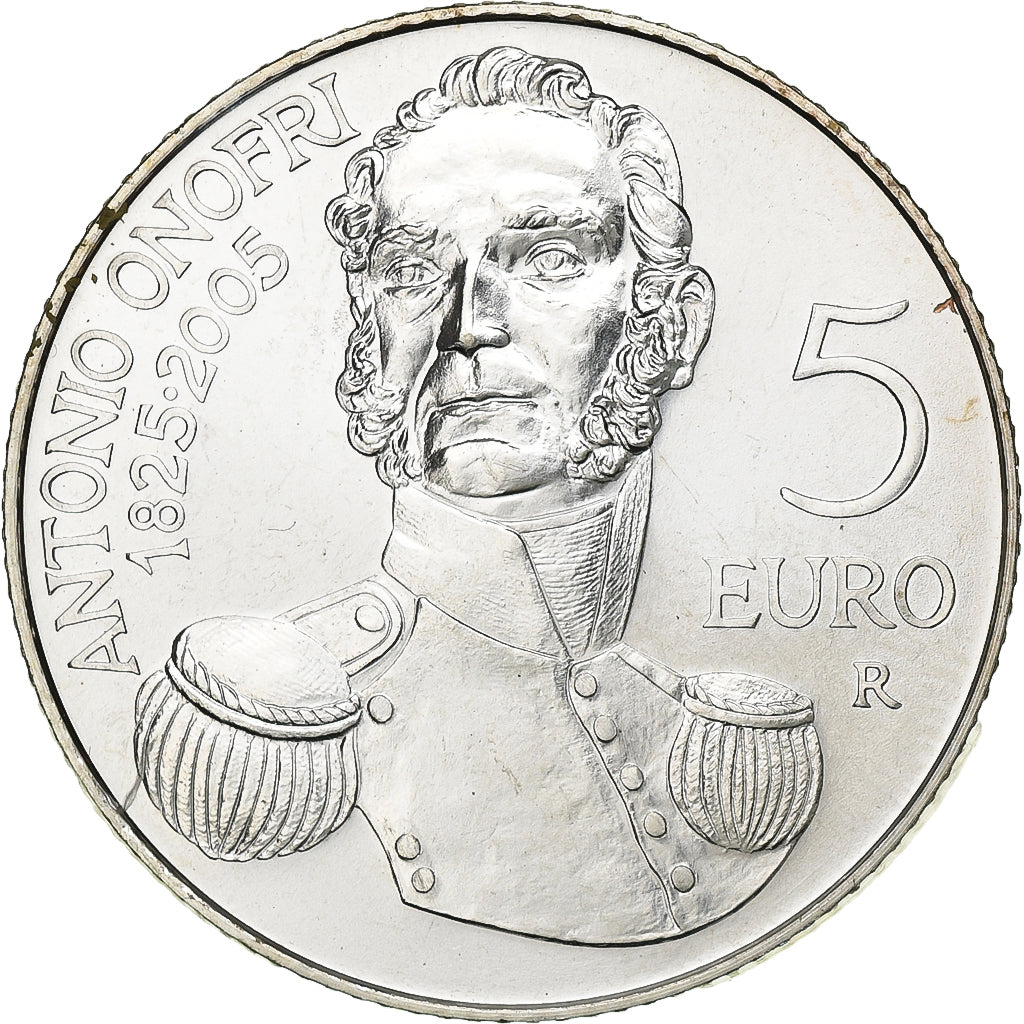 San Marino, 5 Euro, 2005, Rome, Prata, MS(65-70), KM:468