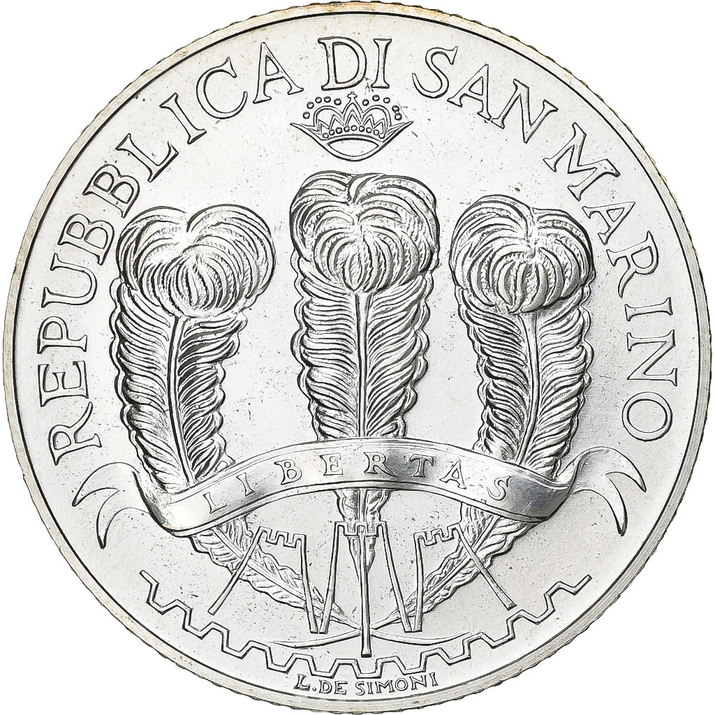 San Marino, 5 Euro, 2007, Rome, Silver, MS(65-70), KM:473