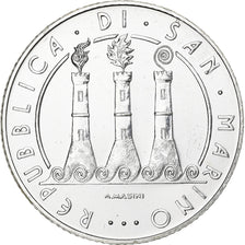 San Marino, 5 Euro, 2008, Rome, MS(65-70), Silver, KM:512