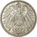 German Empire, Wilhelm II, Mark, 1905, Berlin, Silber, VZ, KM:14