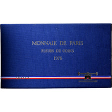 France, Coffret 1 c. à 50 frs., 1976, MDP, série FDC, MS(65-70)