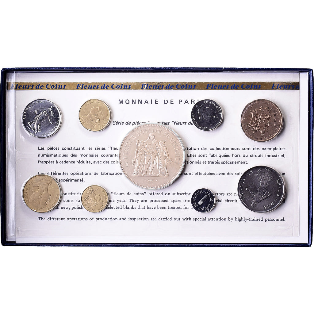 Frankrijk, Coffret 1 c. à 50 frs., 1976, MDP, série FDC, n.v.t., FDC