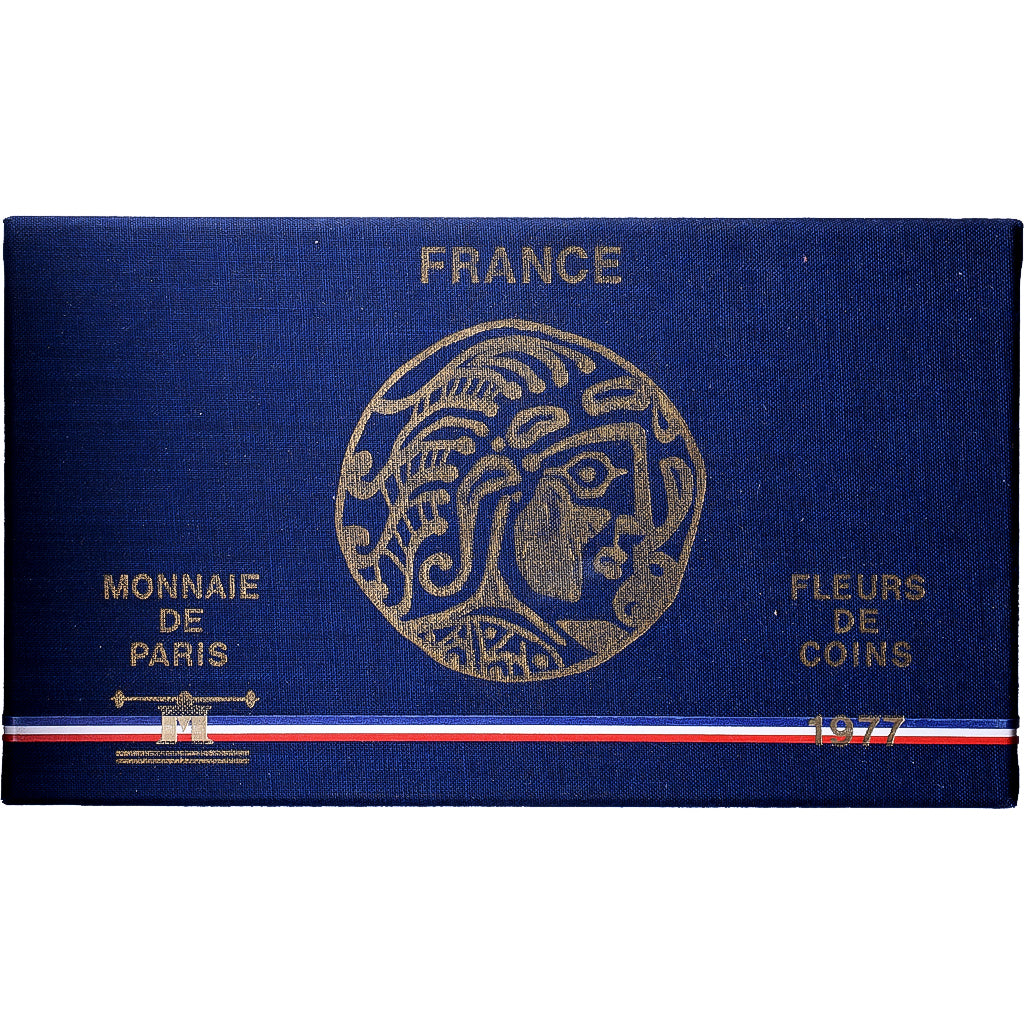 Frankreich, Coffret 1 c. à 50 frs., 1977, MDP, série FDC, STGL