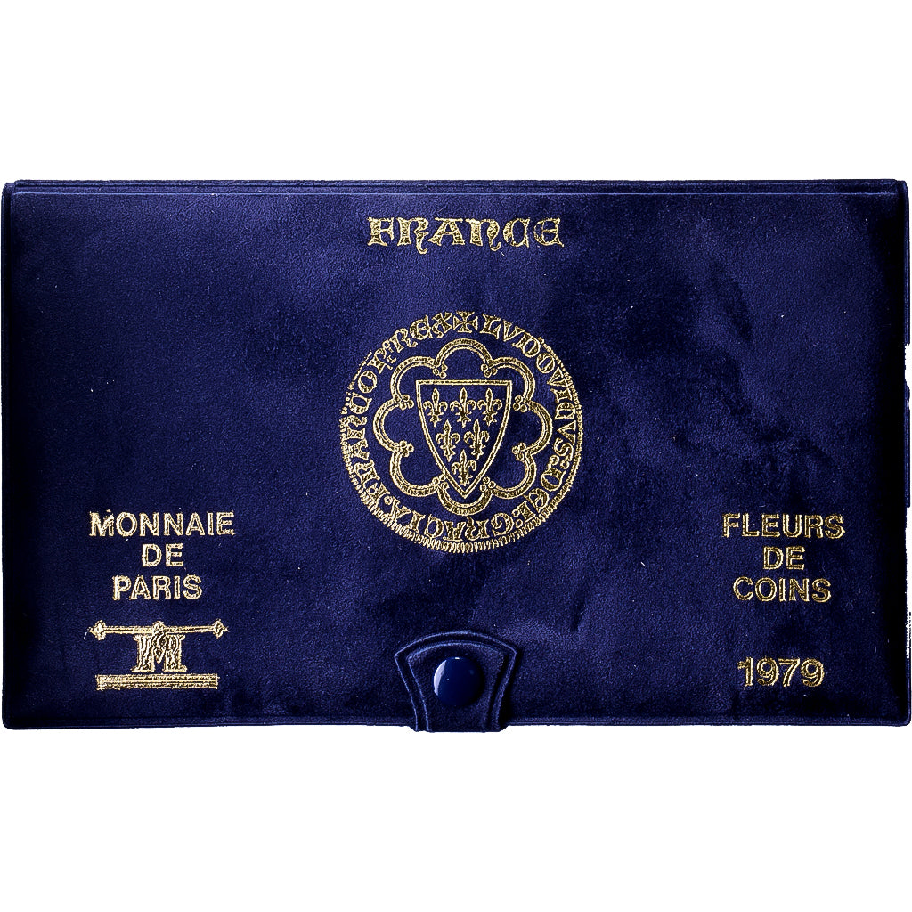 Frankreich, Coffret 1 c. à 50 frs., 1979, MDP, série FDC, STGL