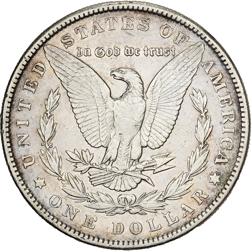 États-Unis, Dollar, Morgan, 1883, Philadelphie, Argent, TB+, KM:110