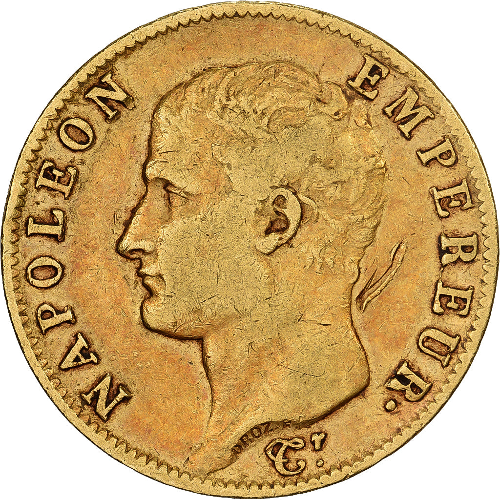 Frankreich, Napoleon I, 20 Francs, 1806, Paris, Gold, SS, Gadoury:1023, KM:674.1