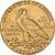États-Unis, $5, Half Eagle, Indian Head, 1913, Philadelphie, Or, TTB+, KM:129