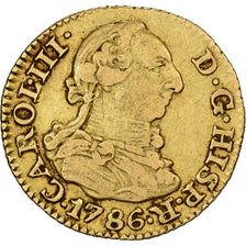 Spanien, Carlos III, 1/2 Escudo, 1786, Madrid, Gold, S+, KM:425.1