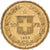 Suiza, 20 Francs, 1892, Bern, Oro, MBC+, KM:31.3