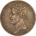 COLONIAS FRANCESAS, Charles X, 10 Centimes, 1825, Paris, Bronce, MBC