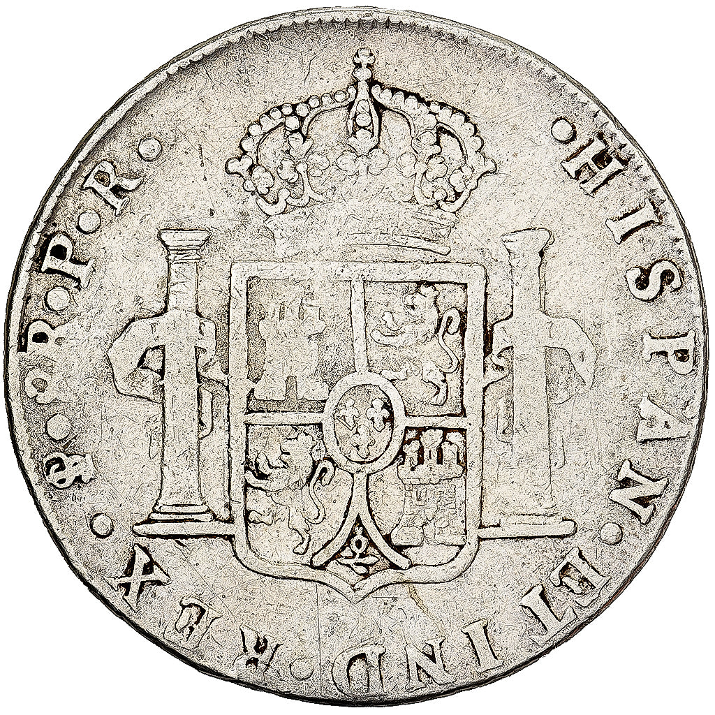 Bolivien, Charles III, 8 Reales, 1791, Potosi, Silber, S, KM:73