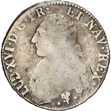 France, Louis XVI, Ecu, Écu aux branches d'olivier, 1784, Bayonne, Silver
