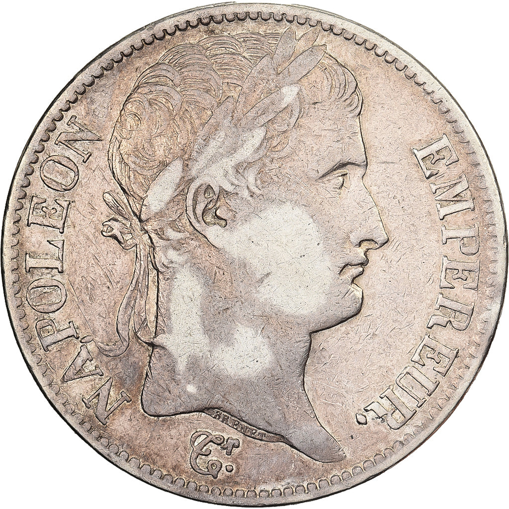 Francia, Napoleon I, 5 Francs, 1811, Paris, Argento, BB, Gadoury:584, KM:694.1