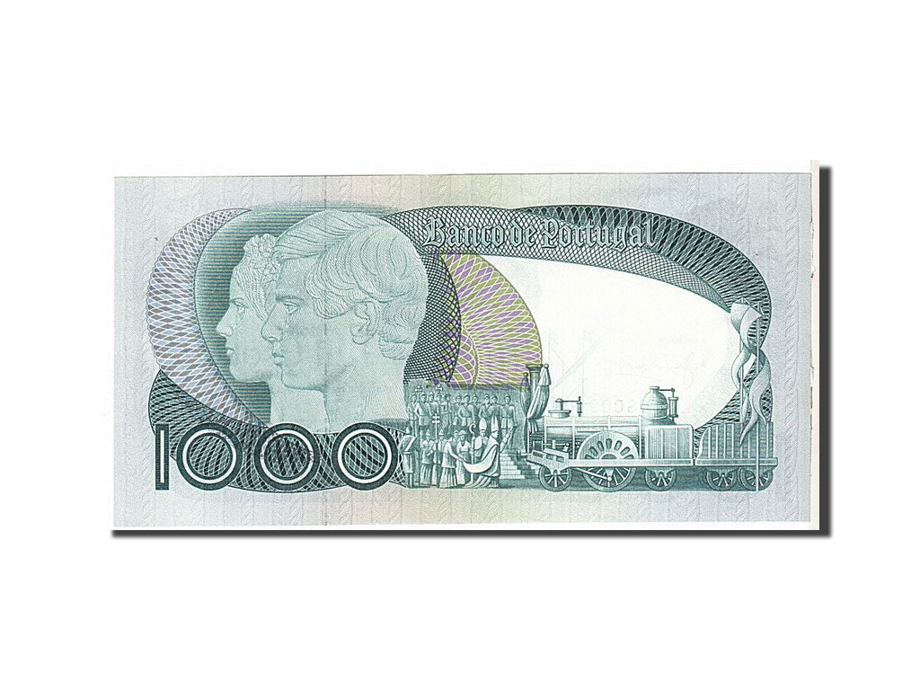 Banknote, Portugal, 1000 Escudos, 1980, KM:175b, UNC(63)