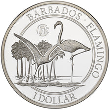 Barbados, Dollar, 2016, Karlsfeld, 1 Oz, F15, Srebro, MS(65-70)