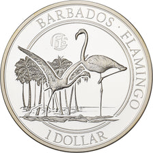 Barbados, Dollar, 2017, Karlsfeld, 1 Oz, F15, Silver, MS(65-70)