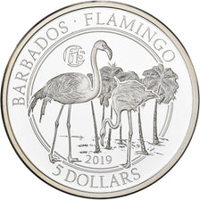Barbados, Dollar, 2019, Karlsfeld, 1 Oz, F15, Silver, MS(65-70)