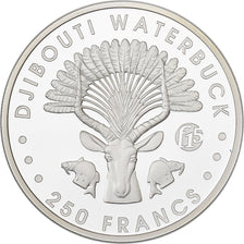 Djibouti, 250 Francs, 2016, Karlsfeld, 1 Oz, F15, Silver, MS(65-70)
