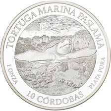 Nicaragua, 10 Cordobas, Tortuga Paslama, 1 Oz, F15, 2016, Karlsfeld, Silver