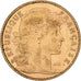 Francja, 10 Francs, Coq, 1899, Paris, Złoto, AU(50-53), Gadoury:1017