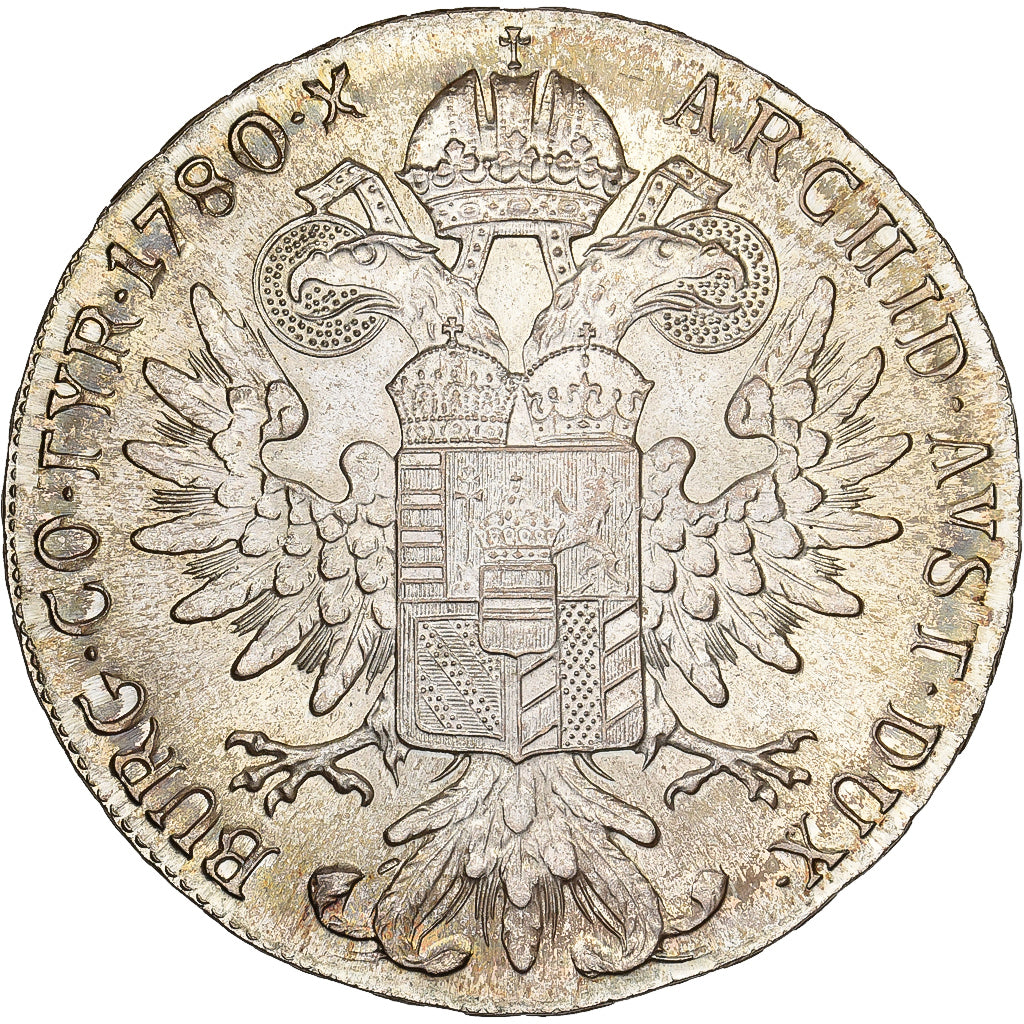 Austria, Maria Theresa, Thaler, 1780, Vienna, Restrike, Argento, SPL, KM:1866.2