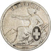 Svizzera, 2 Francs, 1860, Bern, Argento, B+