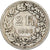 Svizzera, 2 Francs, 1860, Bern, Argento, B+