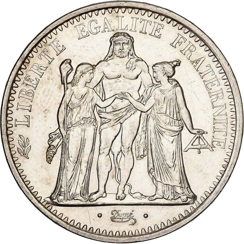 France, 10 Francs, Hercule, 1969, Paris, Silver, MS(60-62), Gadoury:813, KM:932
