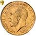 África do Sul, George V, 1/2 Sovereign, 1923, Pretoria, Proof, Dourado, PCGS