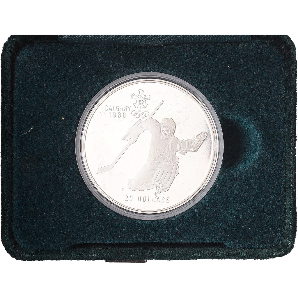 Canada, Elizabeth II, 20 Dollars, 1986, Royal Canadian Mint, 1988 Calgary