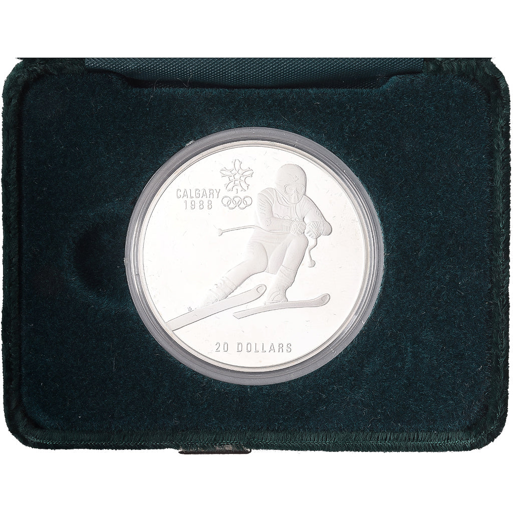 Kanada, Elizabeth II, 20 Dollars, 1985, Royal Canadian Mint, BE, Silber, STGL
