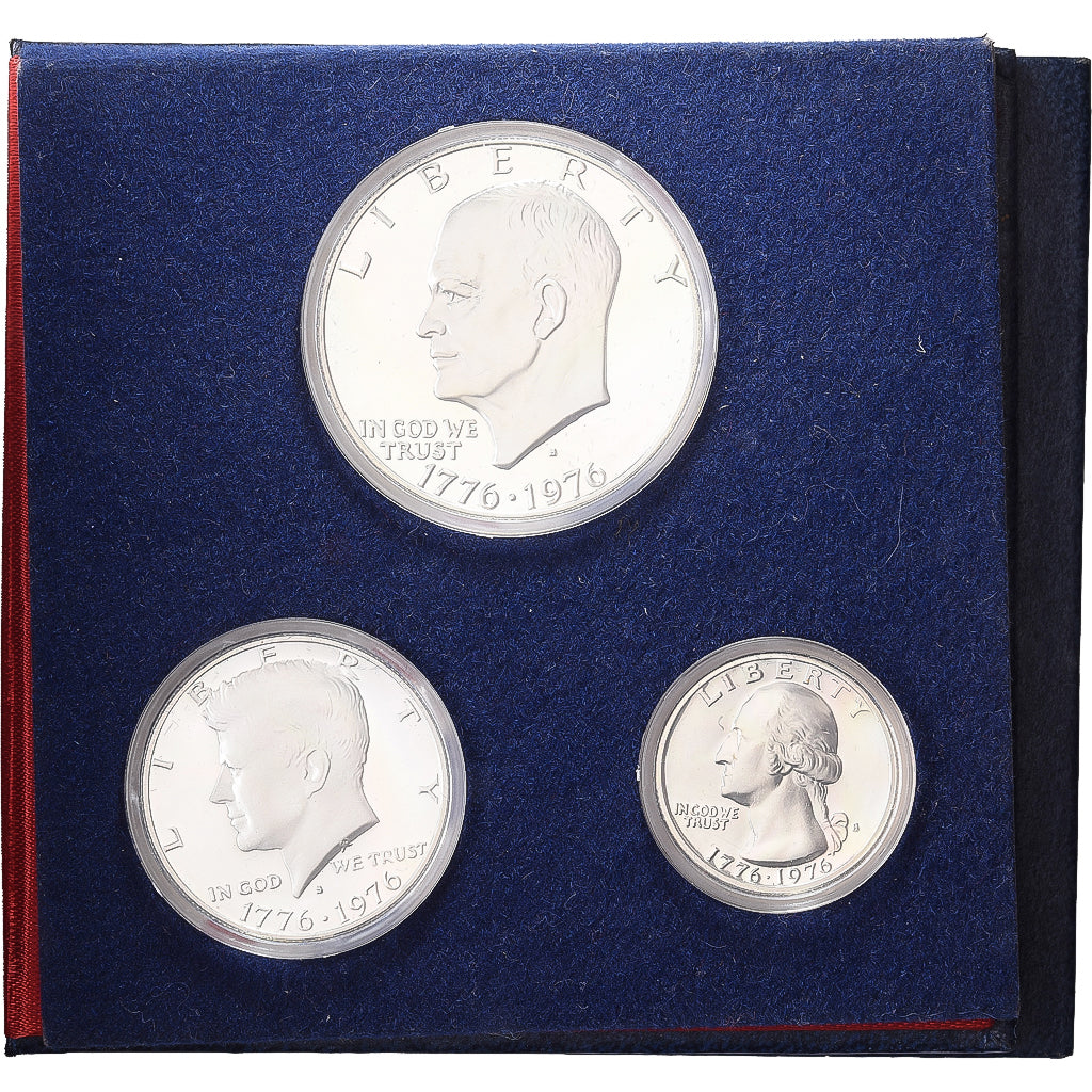 Vereinigte Staaten, Proof Set, 1976, San Francisco, BE, Silber, STGL
