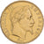 França, Napoleon III, 50 Francs, Napoléon III, 1864, Paris, Dourado