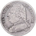 Francia, Louis XVIII, 5 Francs, Louis XVIII, 1814, Toulouse, Argento, MB