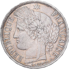 France, 5 Francs, 1870, Bordeaux, Différent Ancre, Silver, EF(40-45)