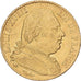 France, Louis XVIII, 20 Francs, 1815, Paris, Or, SUP, Gadoury:1026