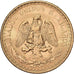 Mexico, 2 Pesos, 1945, Mexico City, Gold, MS(60-62), KM:461