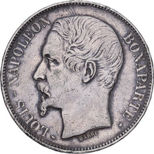 Frankrijk, 5 Francs, Napoléon III, 1852, Paris, Zilver, ZF, Gadoury:726